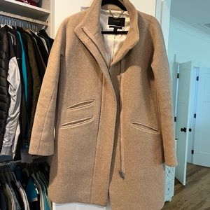 J. Crew ITALIAN STADIUM-CLOTH WOOL COCOON COAT